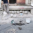 Приступили к ремонту крыльца в МКД по адресу ул. Островского, д. 11