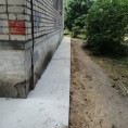 Закончен ремонт отмостки по ул. Республиканской, д. 15