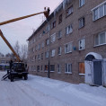 Очистка крыш от наледи