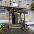 Ремонт над подъездных козырьков по улице Социализма , д. 29