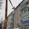 ул. Республиканская,  д. 2  - очистка кровли от снега и наледи